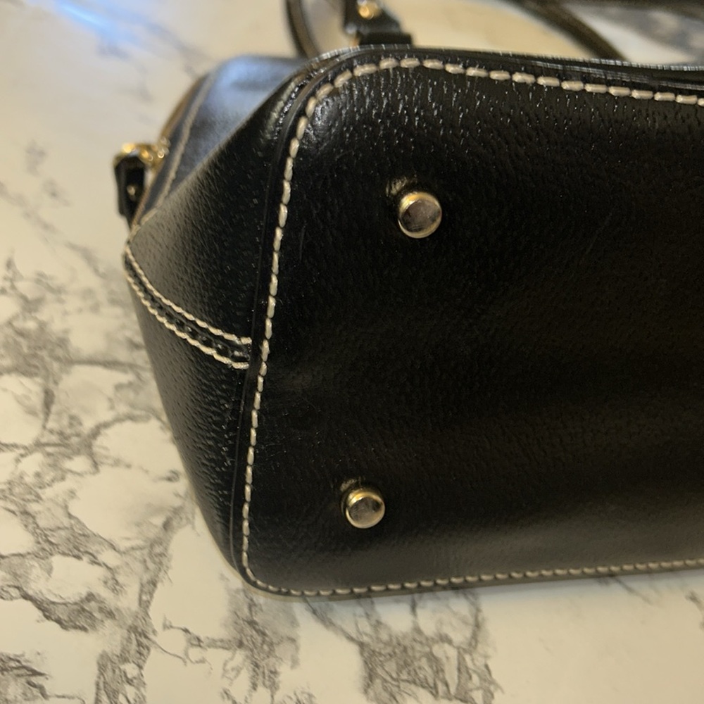 Kate Spade Black dome bag with Textured Finish black leather - Picture 7 of 14